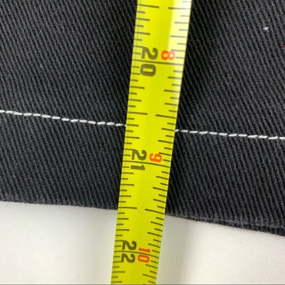 STYLE Mafia Black Denim Skirt size Medium - Picture 6 of 7